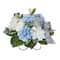 Blue &#x26; White Dahlia &#x26; Hydrangea Saddle by Ashland&#xAE;
